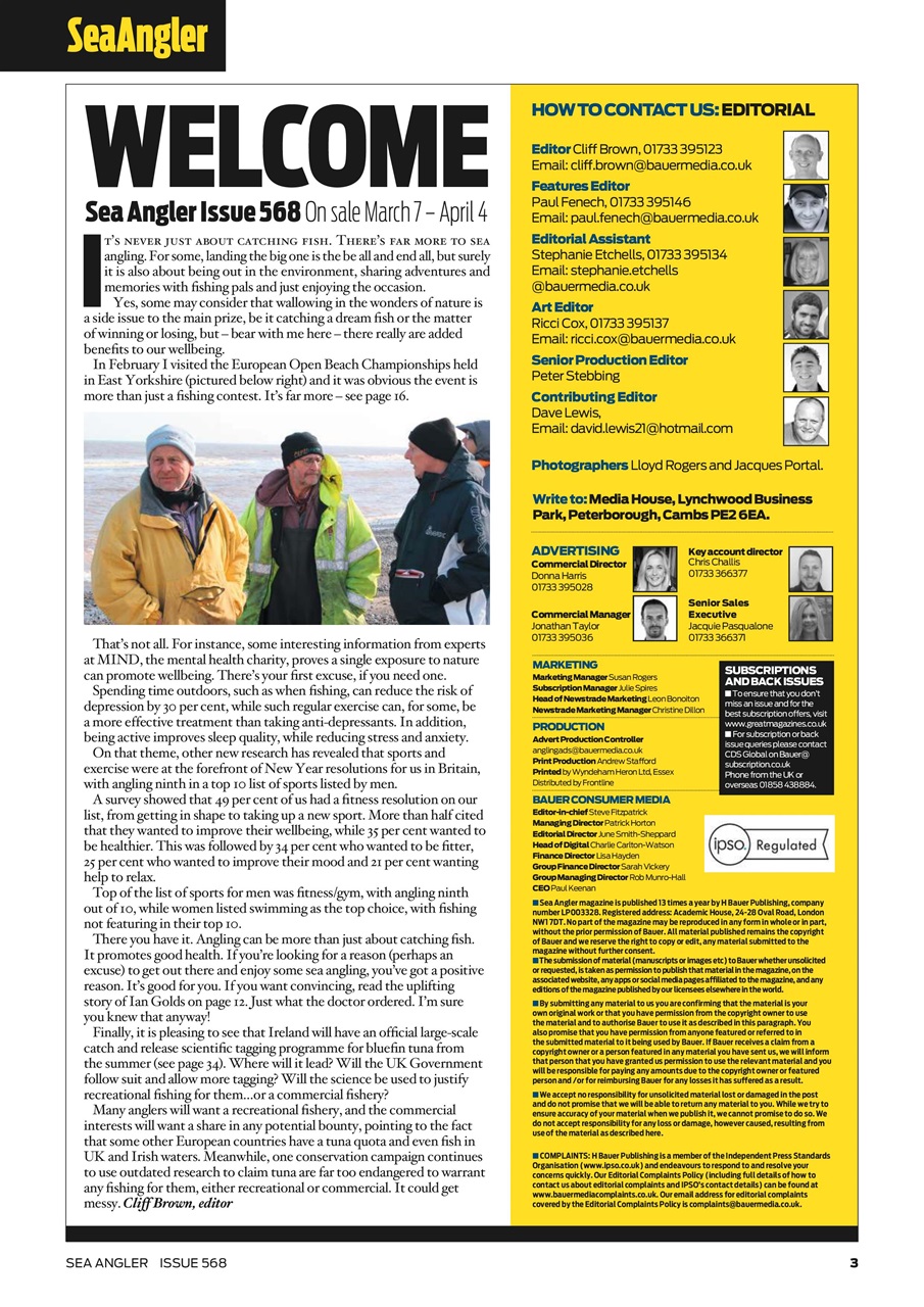 Sea Angler Preview Pages