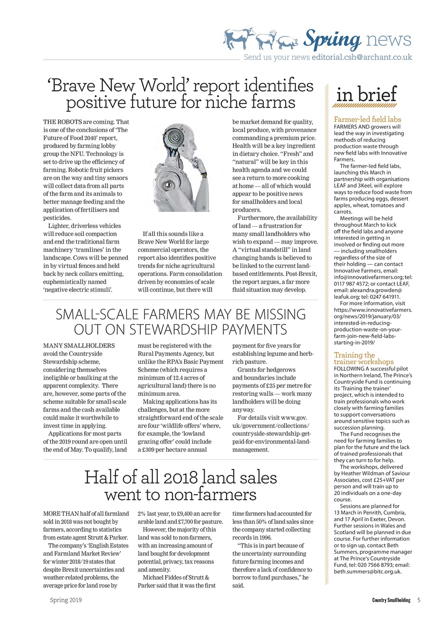 The Country Smallholder Preview Pages