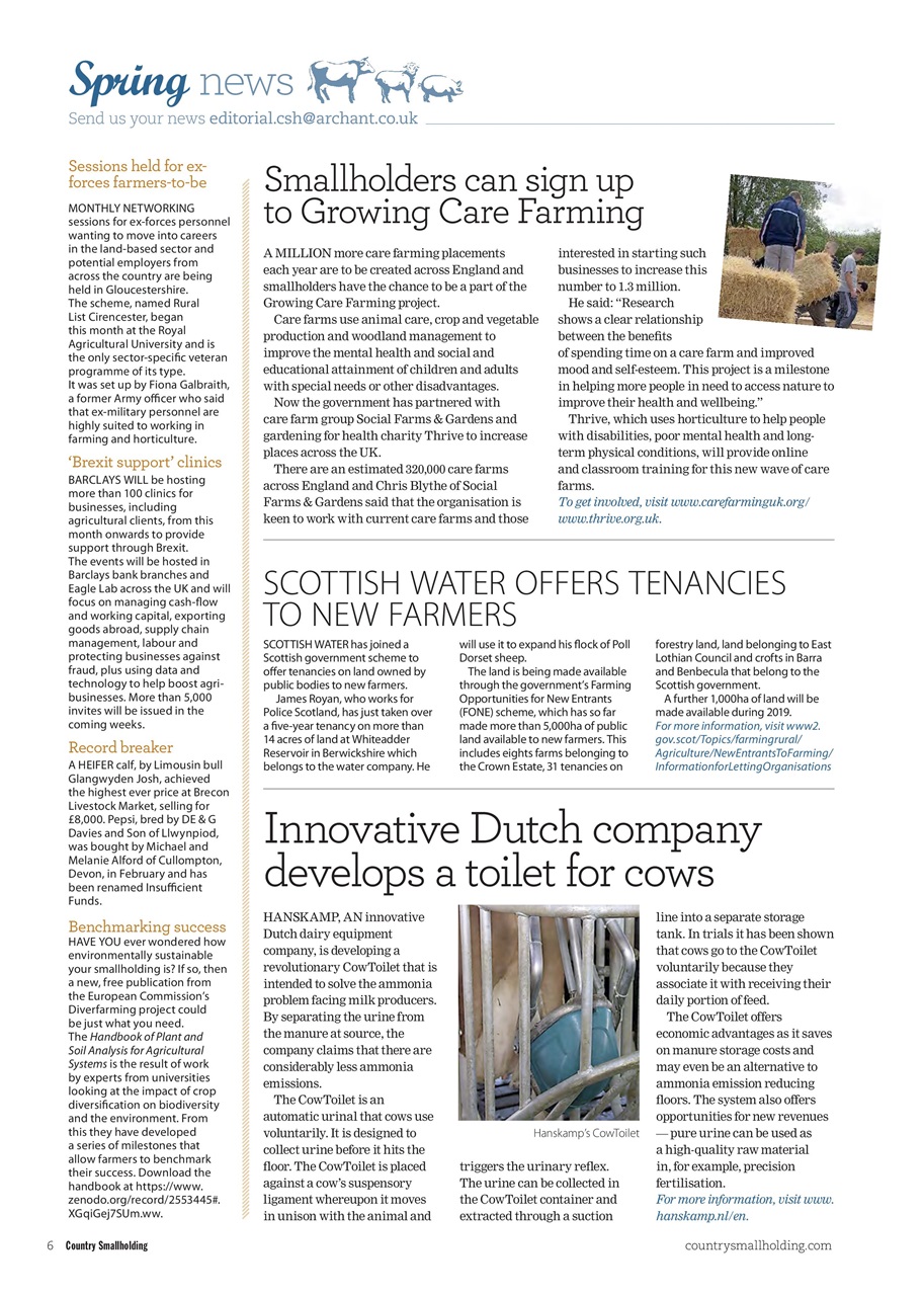 The Country Smallholder Preview Pages