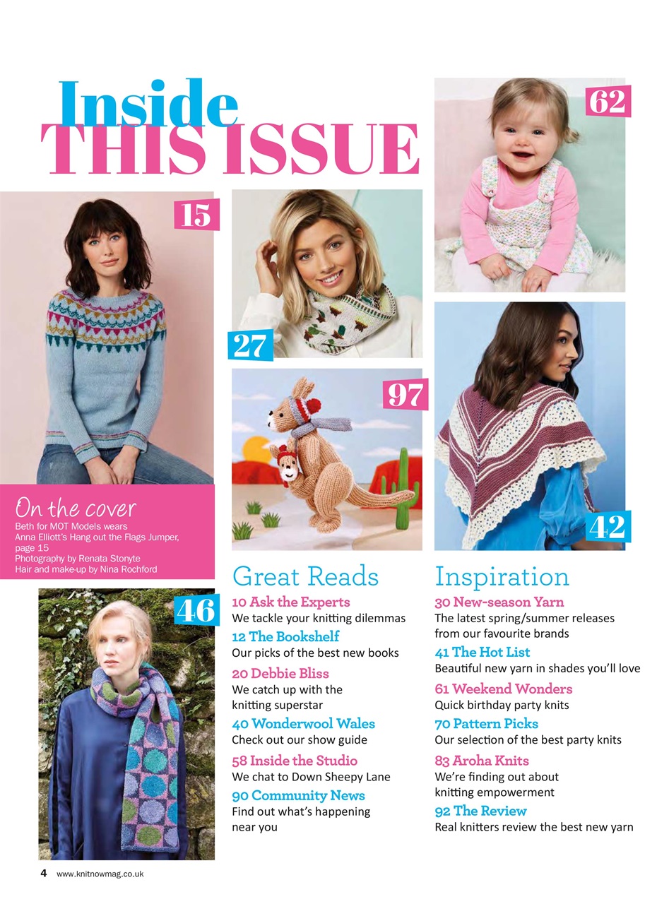 Knit Now Preview Pages