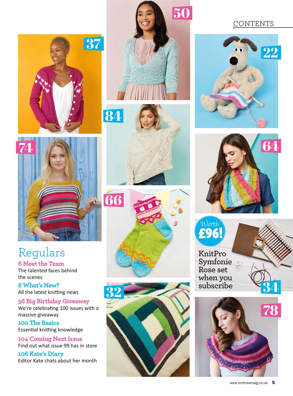 Knit Now Preview Pages