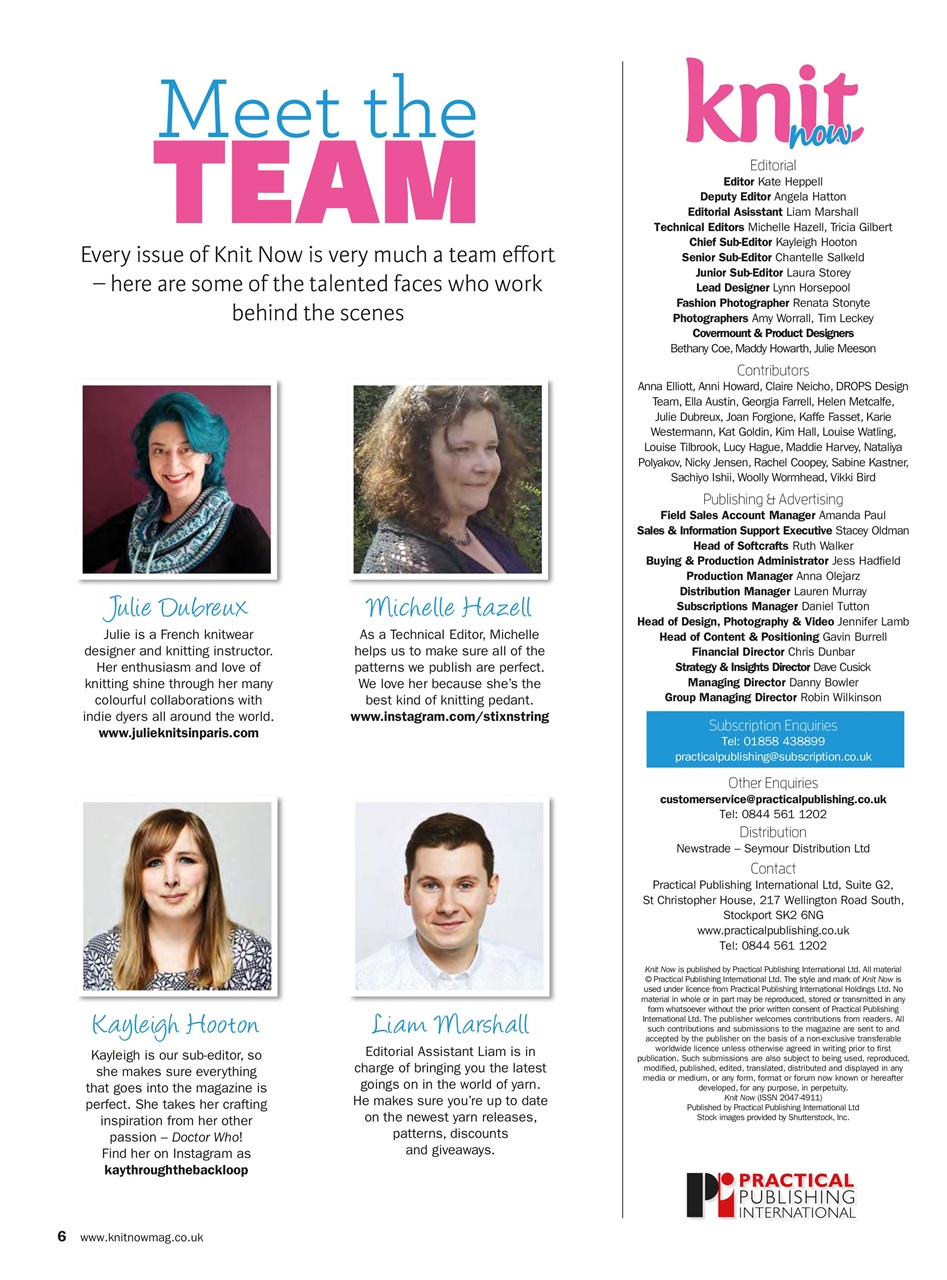 Knit Now Preview Pages