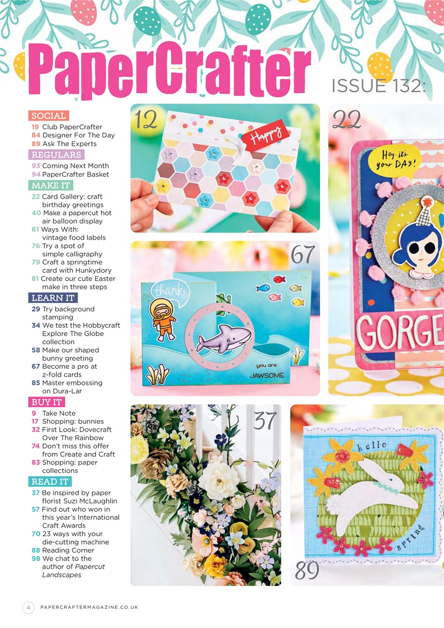 PaperCrafter Preview Pages