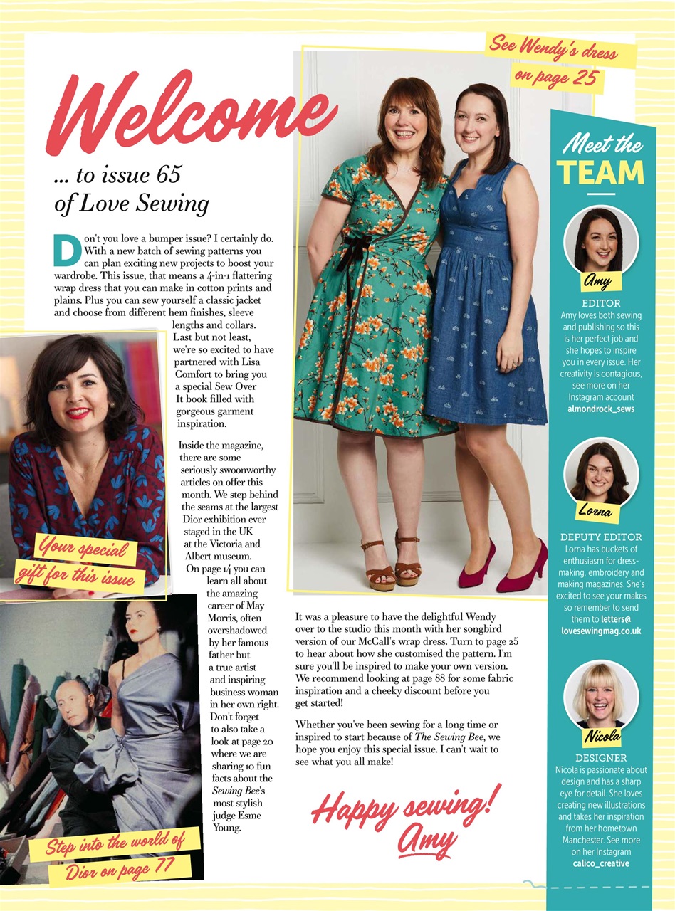 Love Sewing Preview Pages