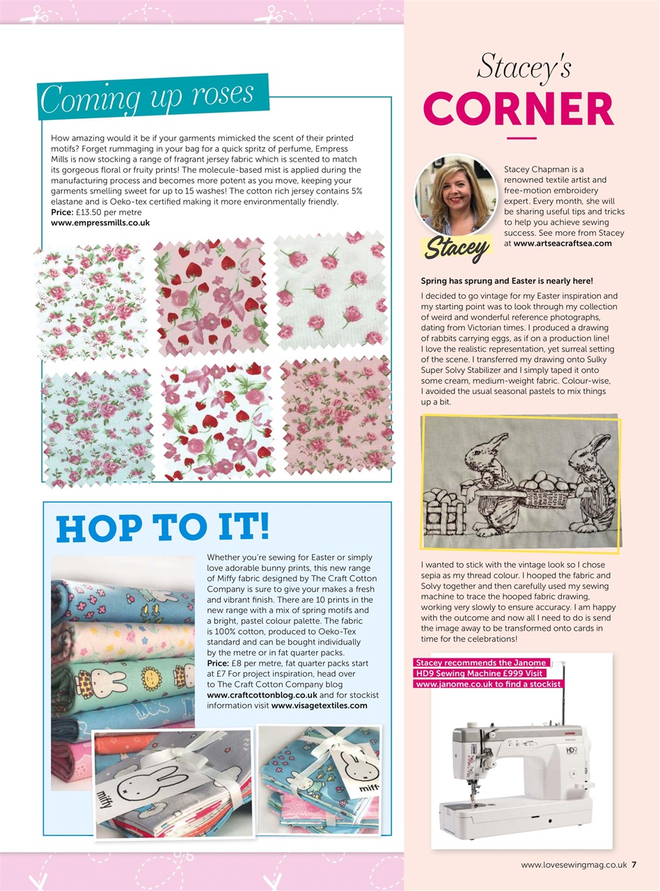 Love Sewing Preview Pages