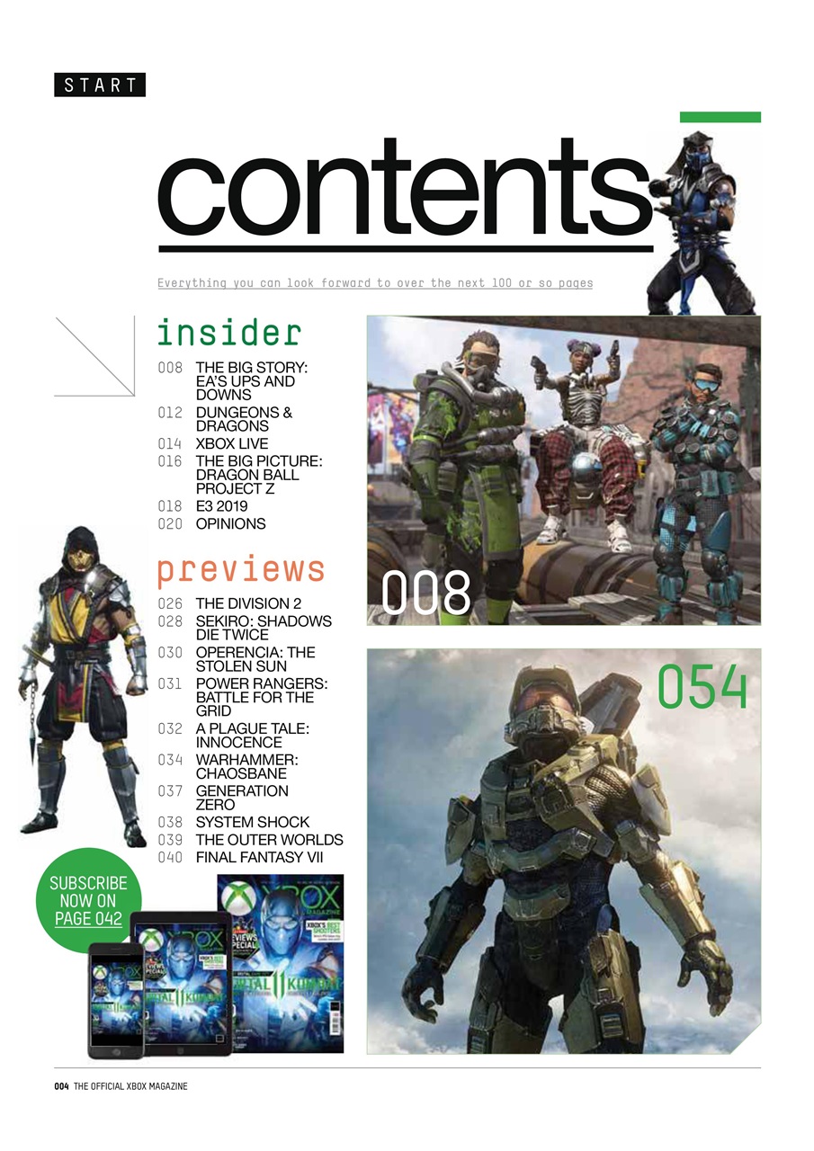 Official Xbox Magazine (UK Edition) Preview Pages