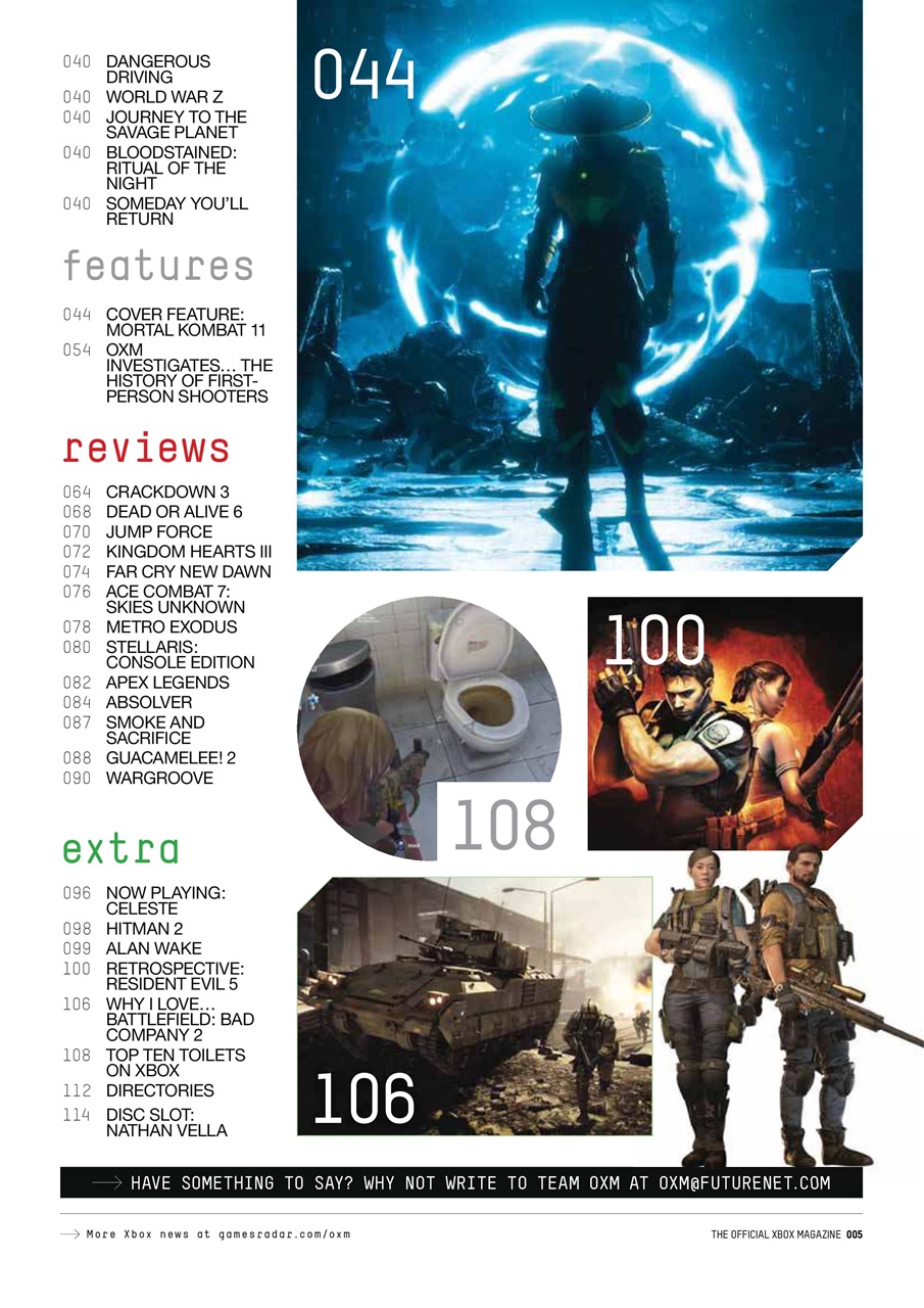 Official Xbox Magazine (UK Edition) Preview Pages