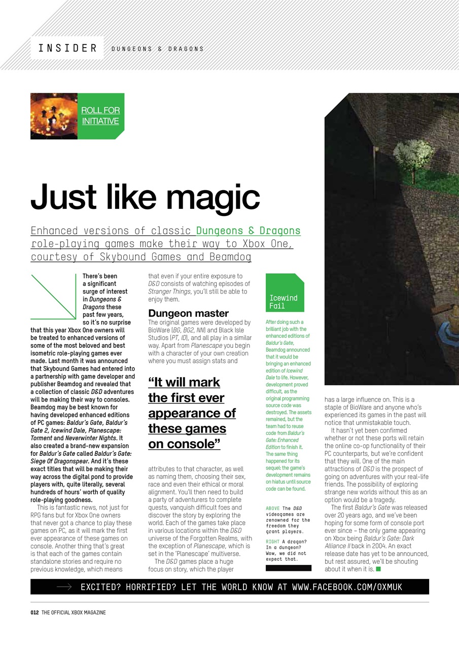 Official Xbox Magazine (UK Edition) Preview Pages