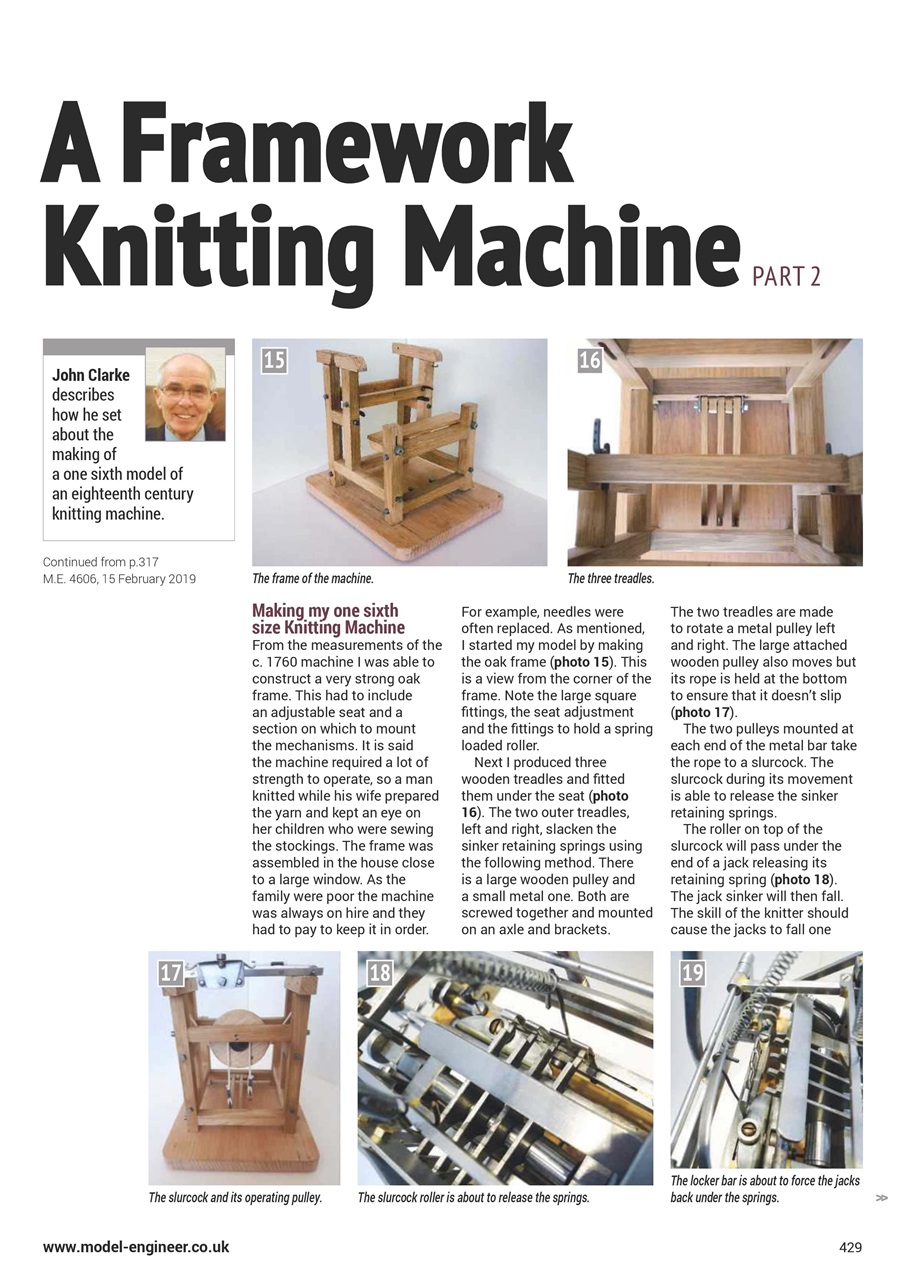 Model Engineer Preview Pages