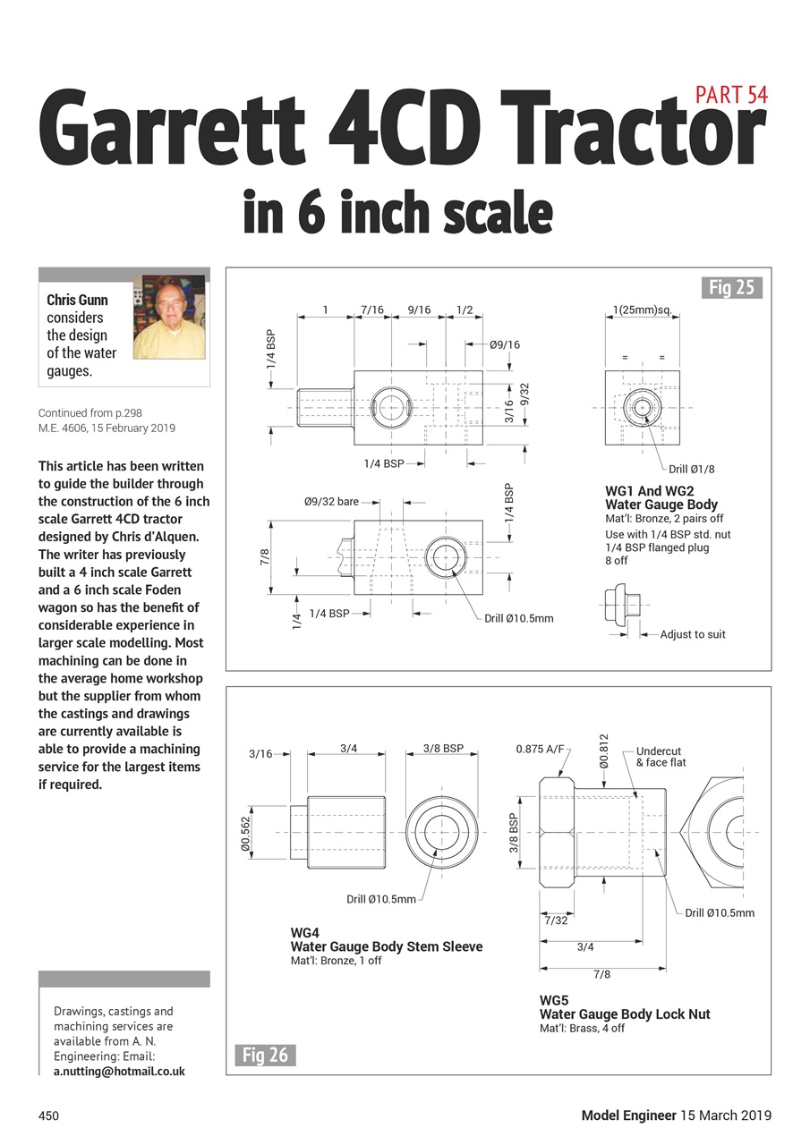 Model Engineer Preview Pages