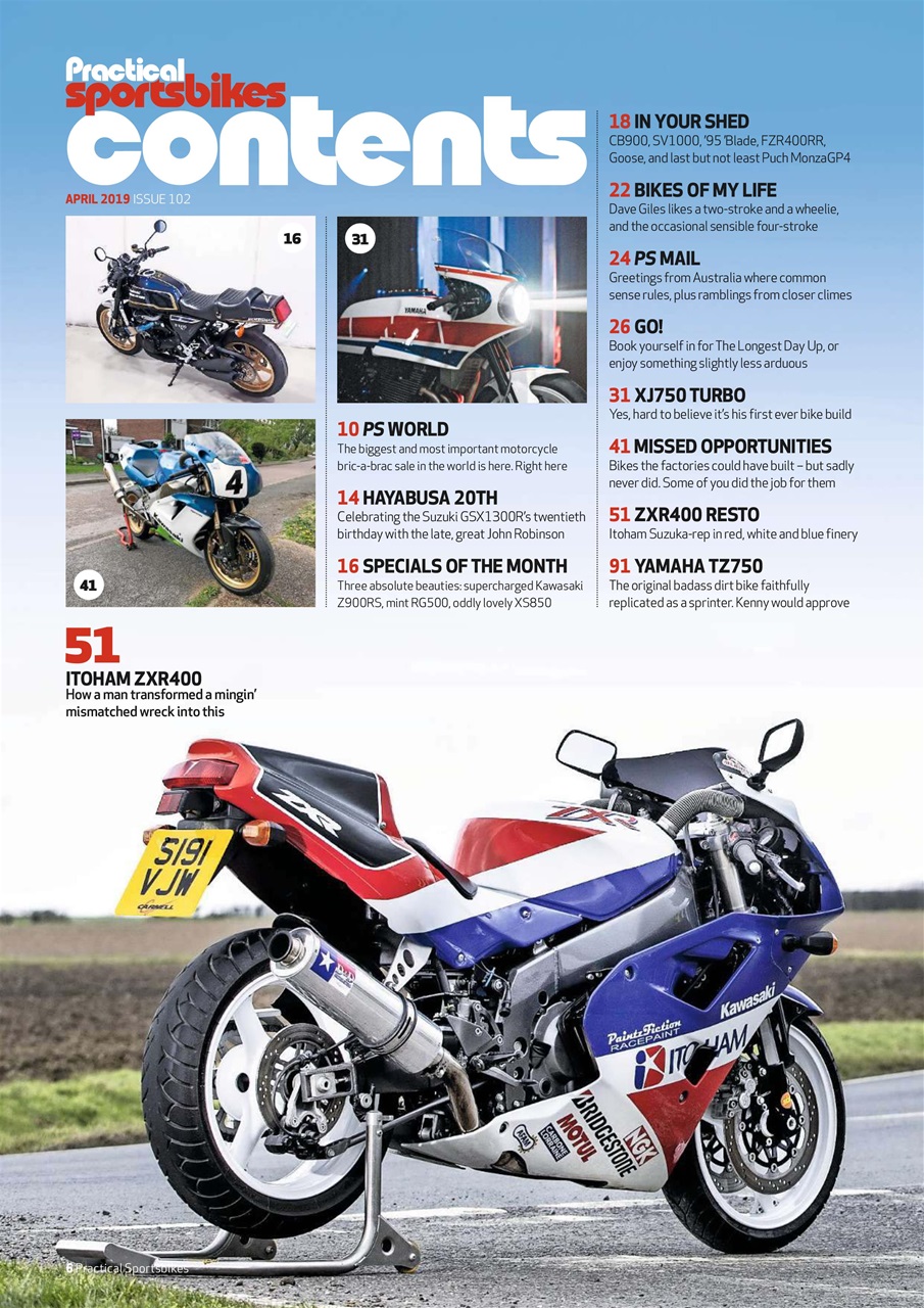 Practical Sportsbikes Preview Pages