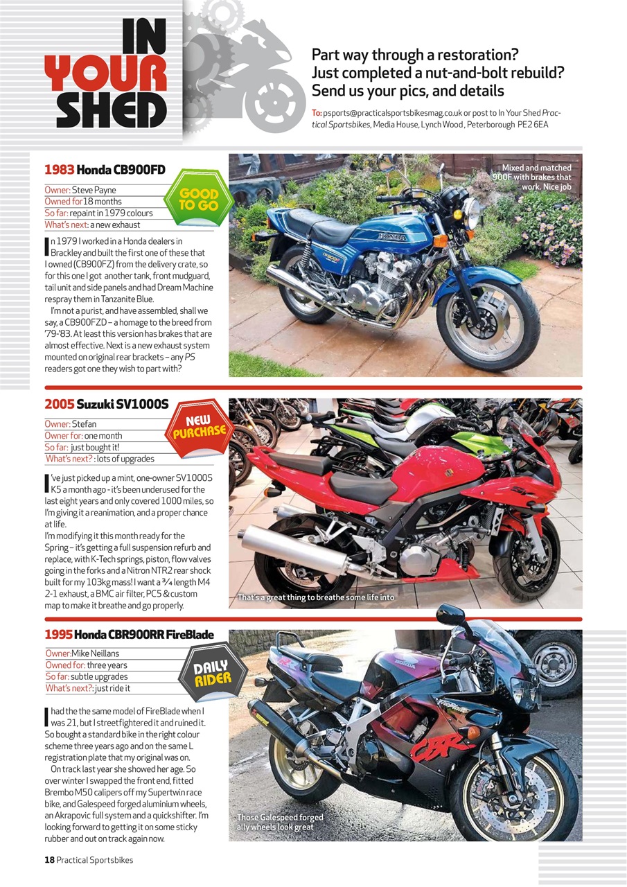 Practical Sportsbikes Preview Pages