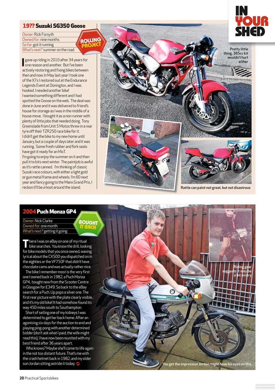 Practical Sportsbikes Preview Pages