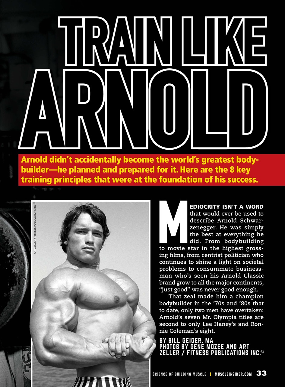 Muscle Insider Magazine Preview Pages