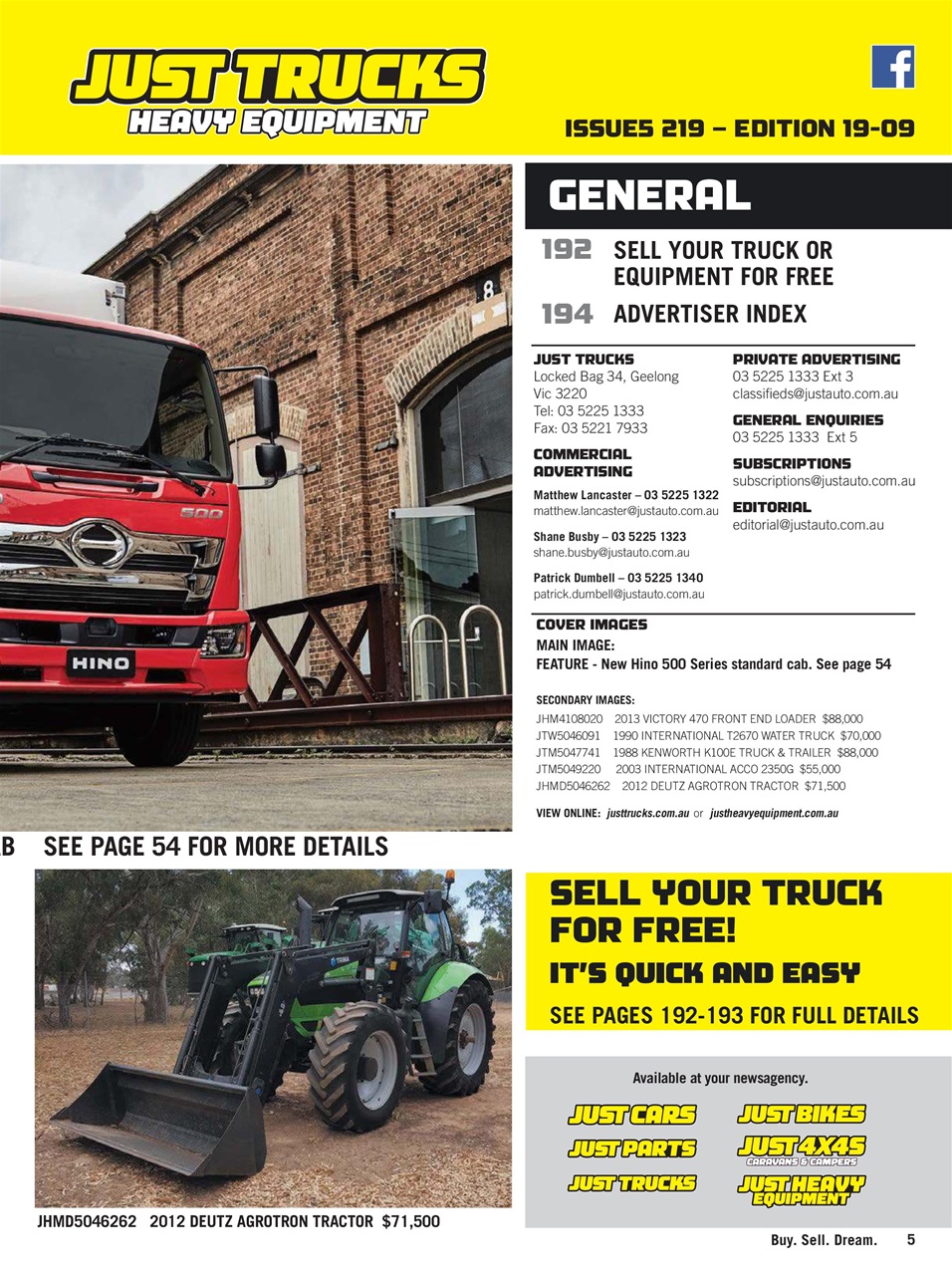 JUST TRUCKS Preview Pages