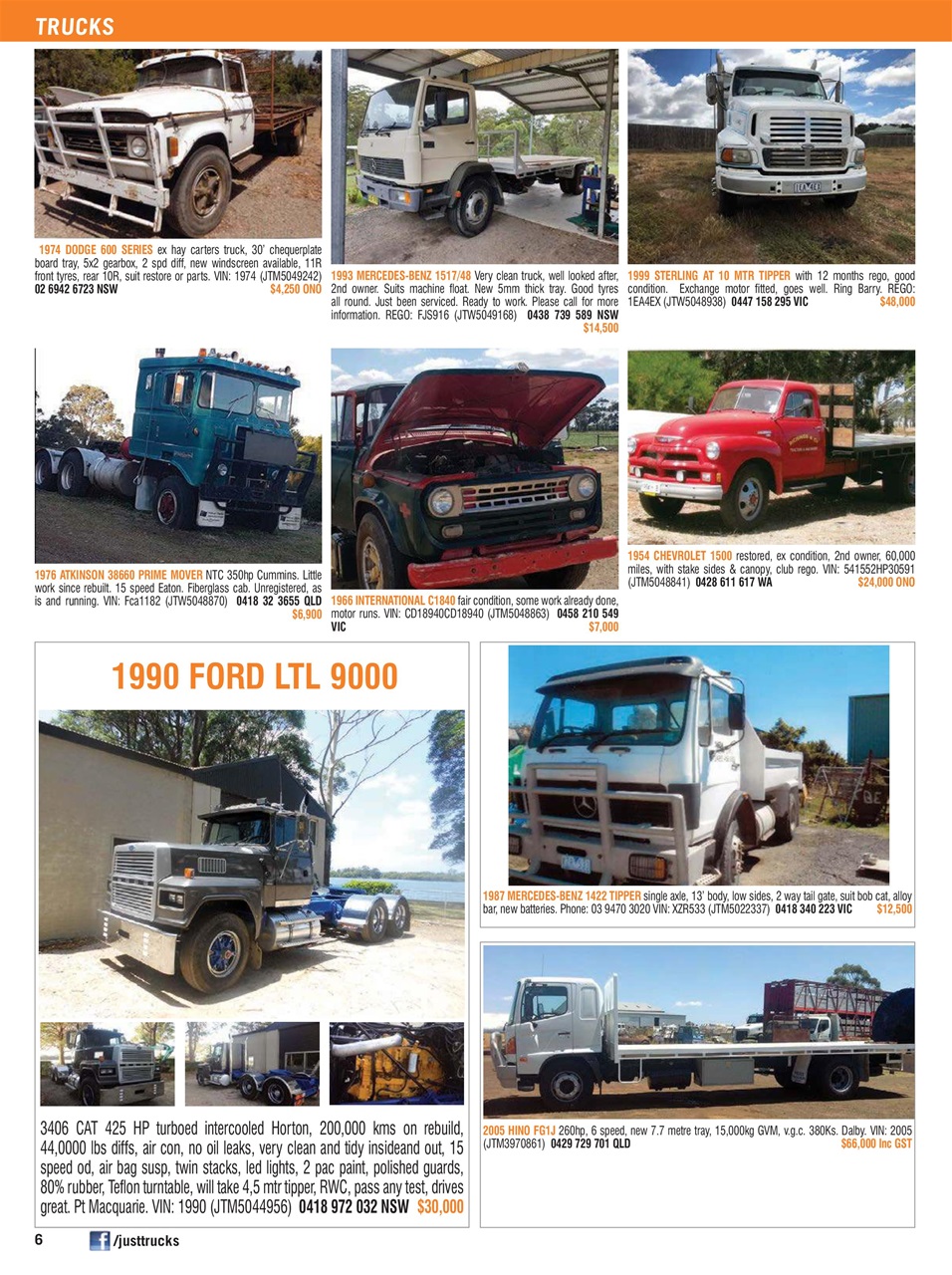 JUST TRUCKS Preview Pages