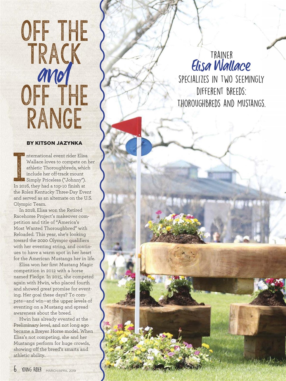 Young Rider Magazine Preview Pages