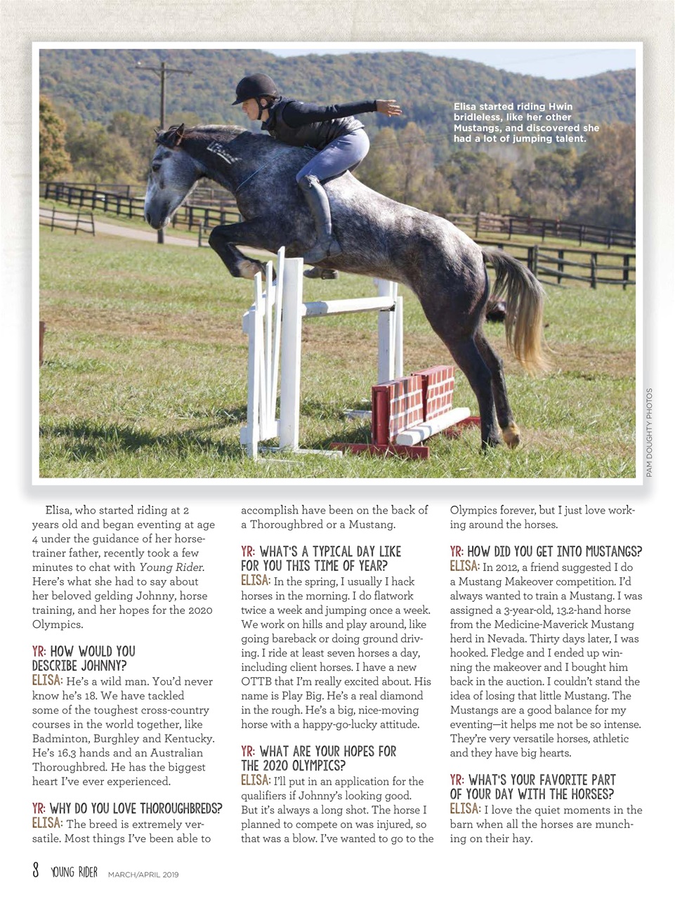 Young Rider Magazine Preview Pages
