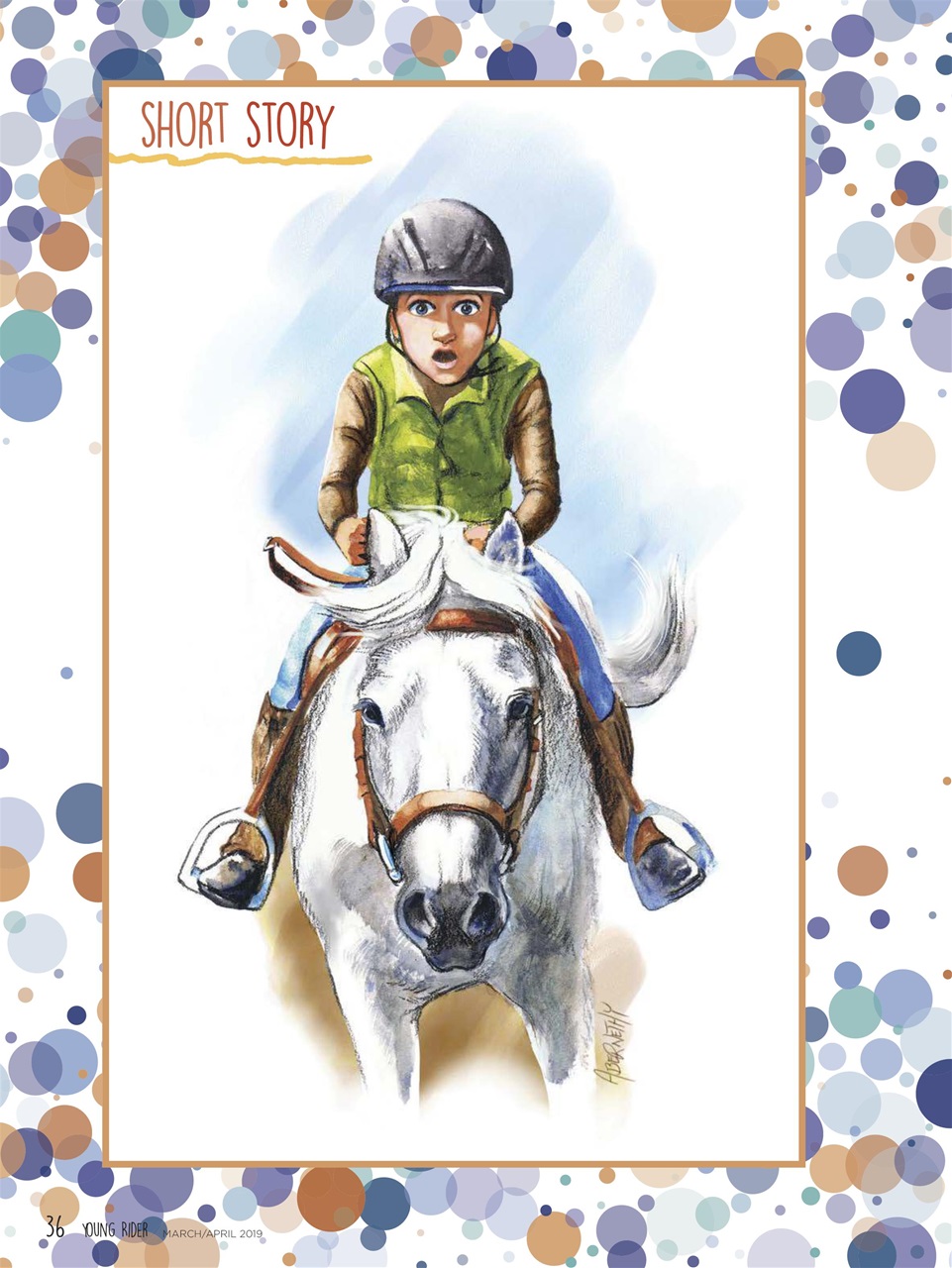 Young Rider Magazine Preview Pages