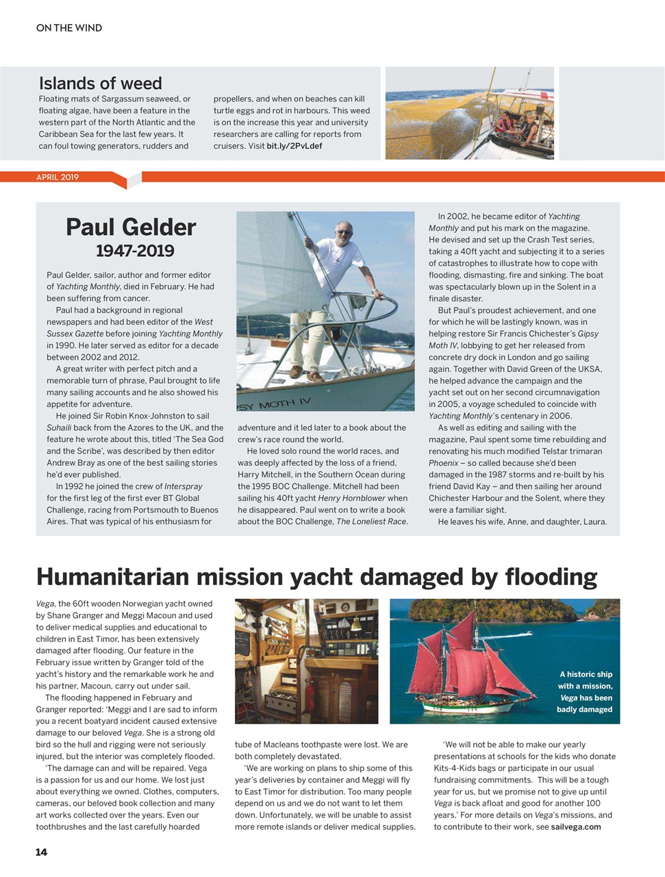 Yachting World Preview Pages