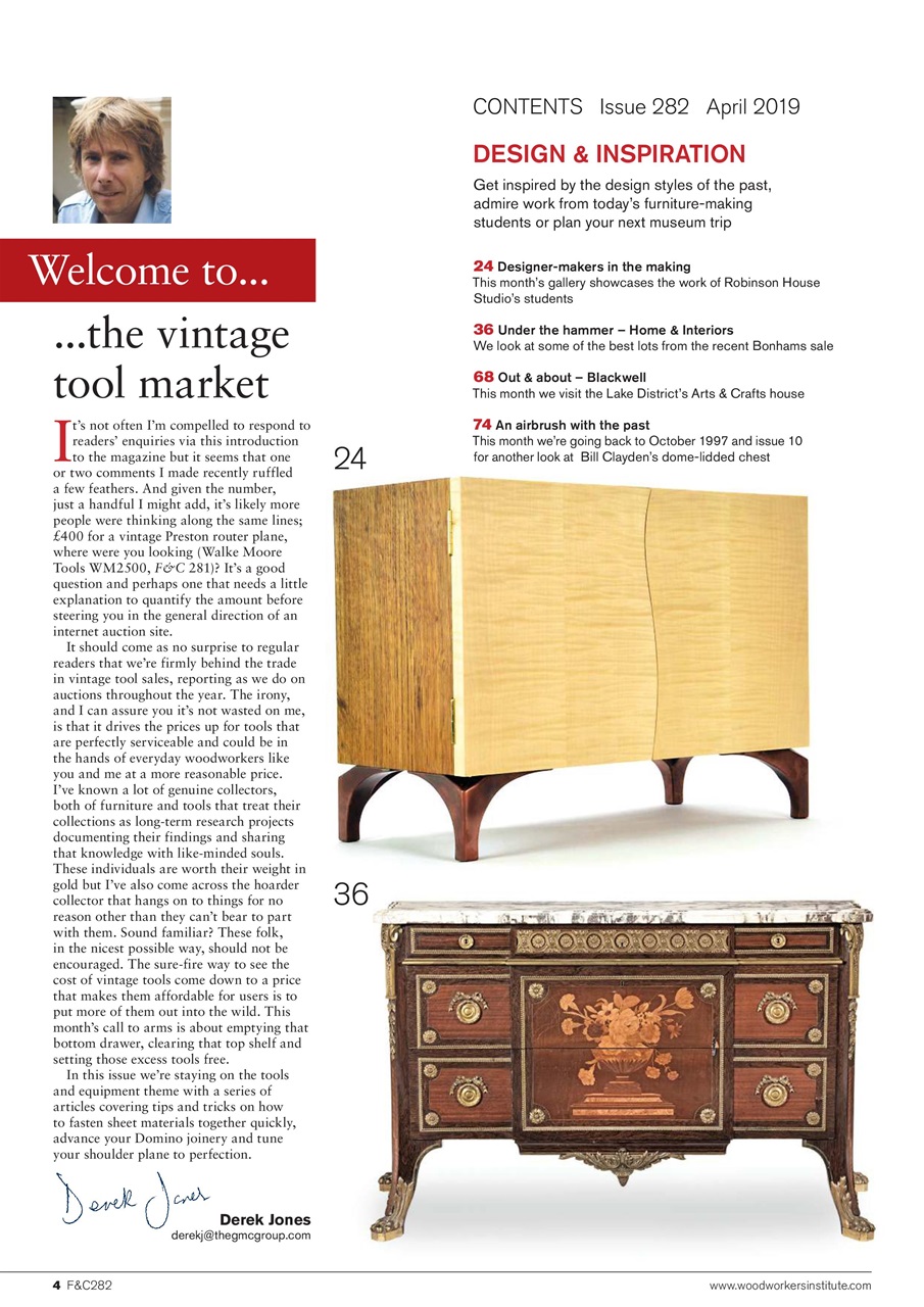 Furniture & Cabinetmaking Preview Pages