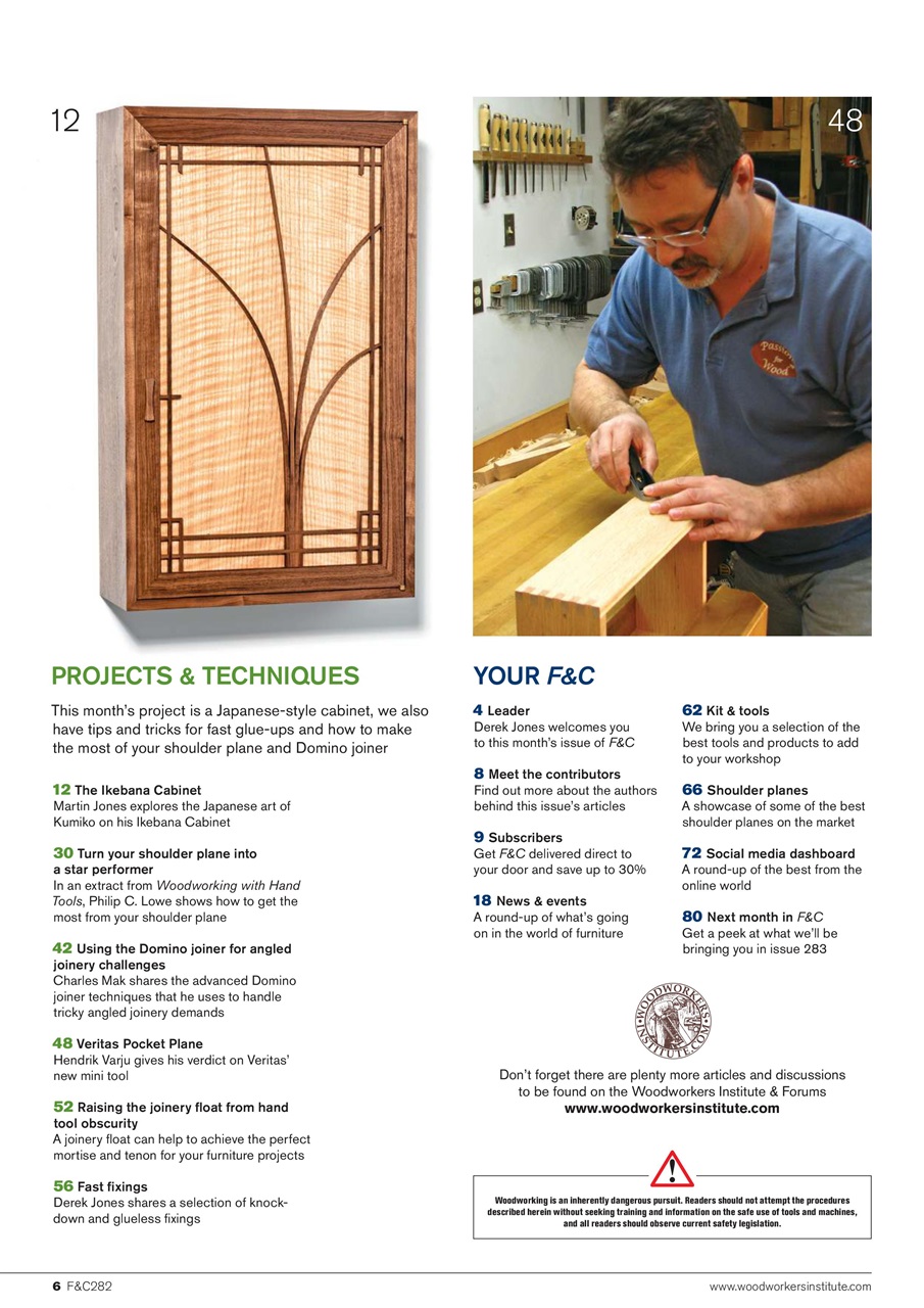 Furniture & Cabinetmaking Preview Pages