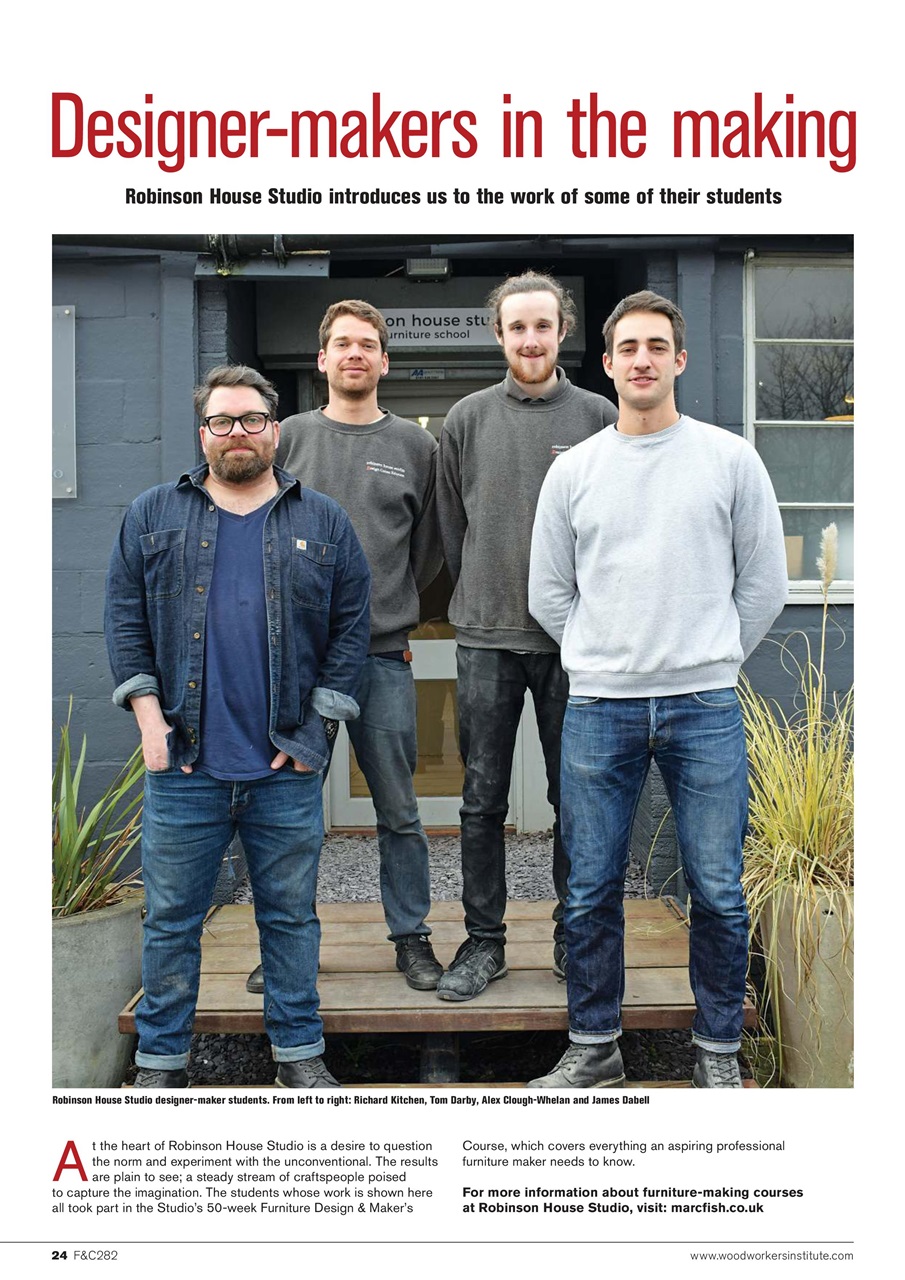 Furniture & Cabinetmaking Preview Pages