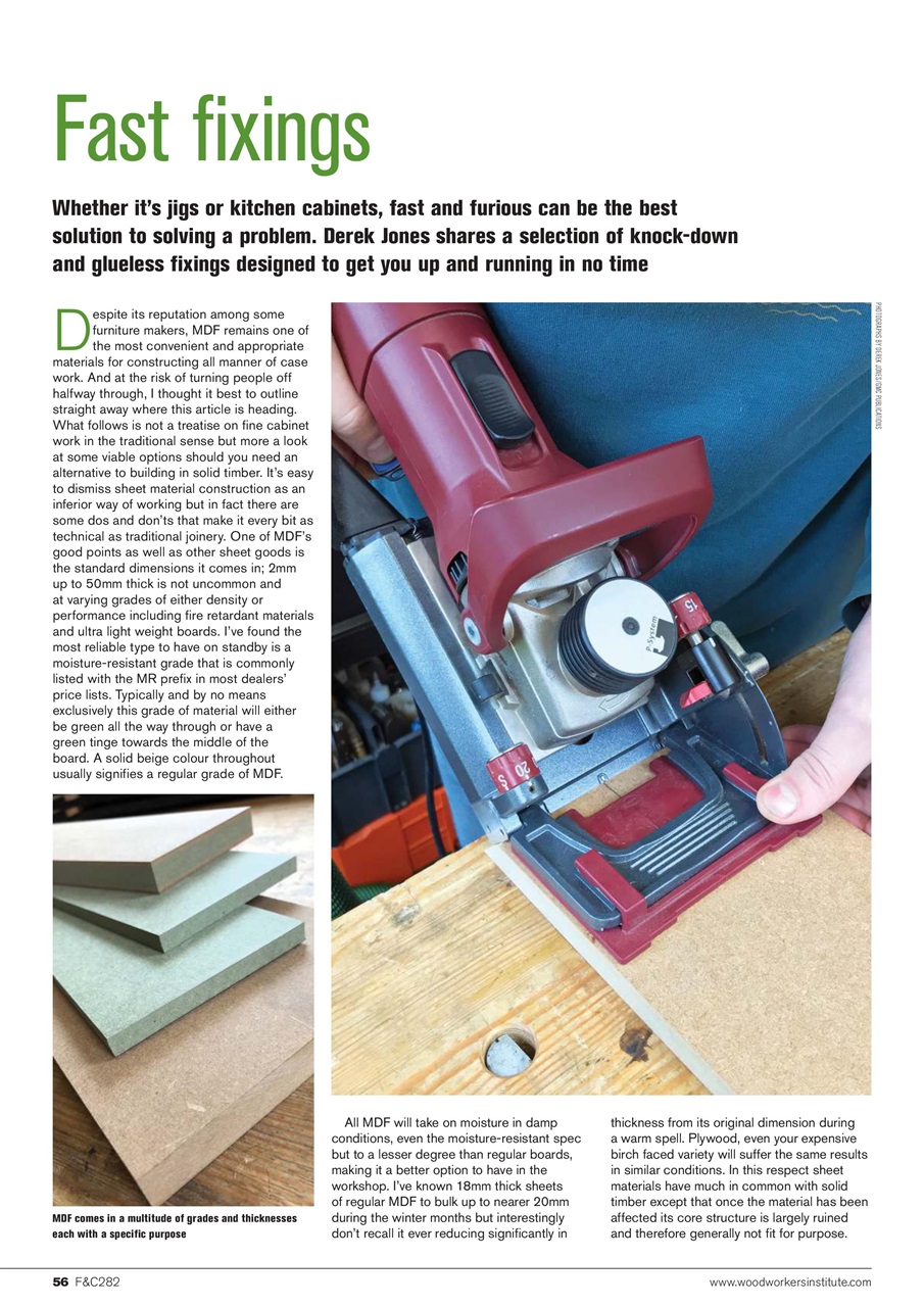Furniture & Cabinetmaking Preview Pages