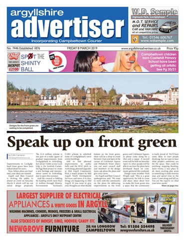 Argyllshire Advertiser issue 08 March 2019