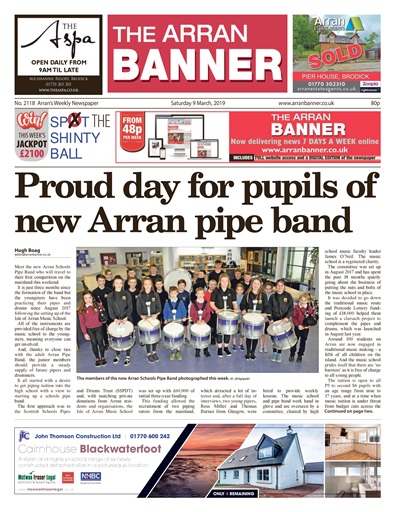 Arran Banner issue 