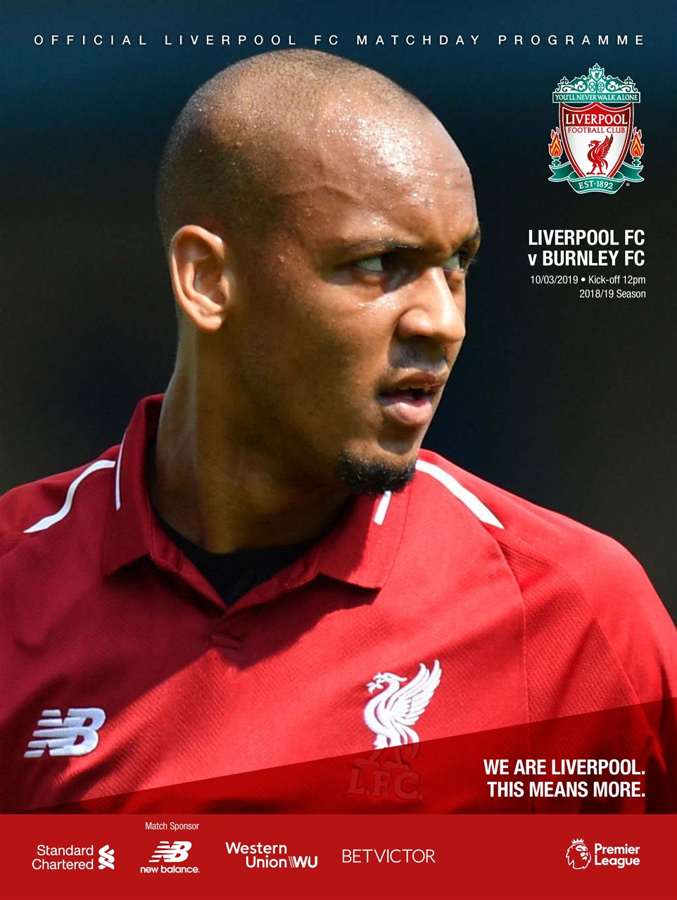 Liverpool FC Programmes Preview Pages