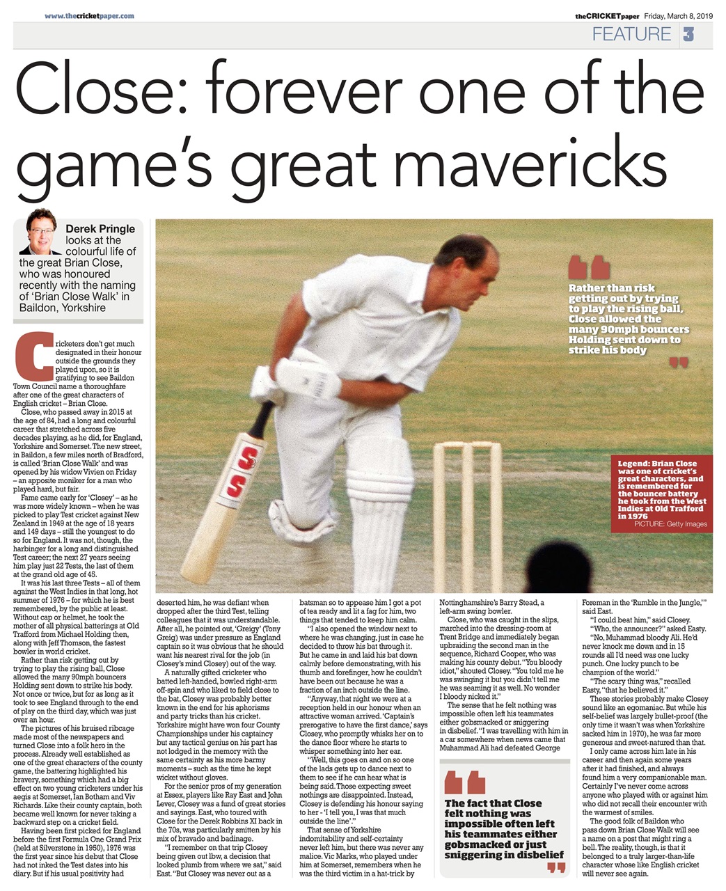 The Cricket Paper Preview Pages