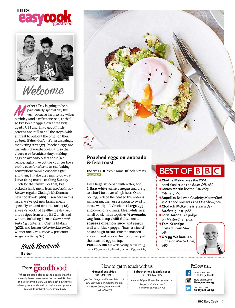 Easy Cook Magazine Preview Pages