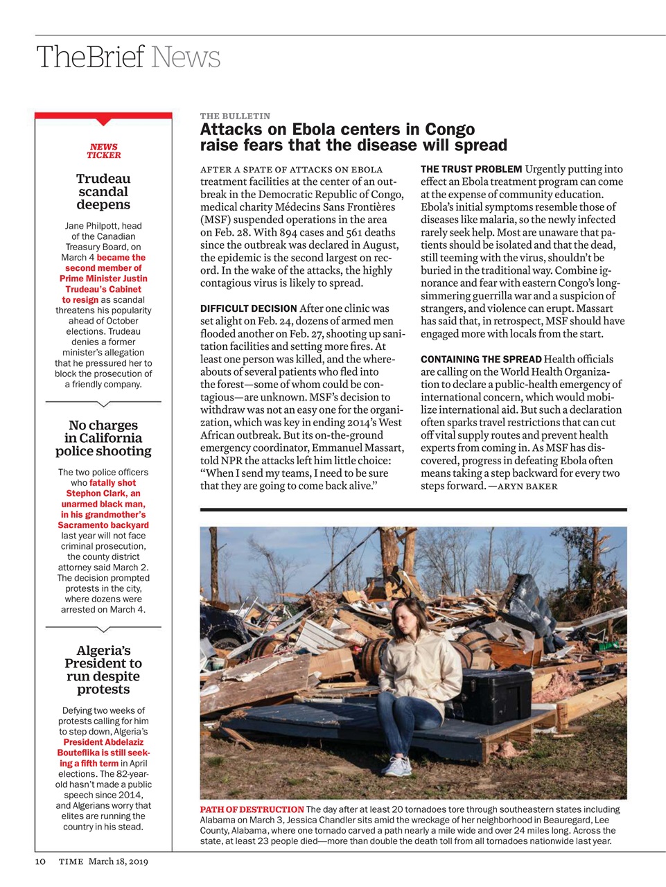 TIME Magazine Europe Preview Pages