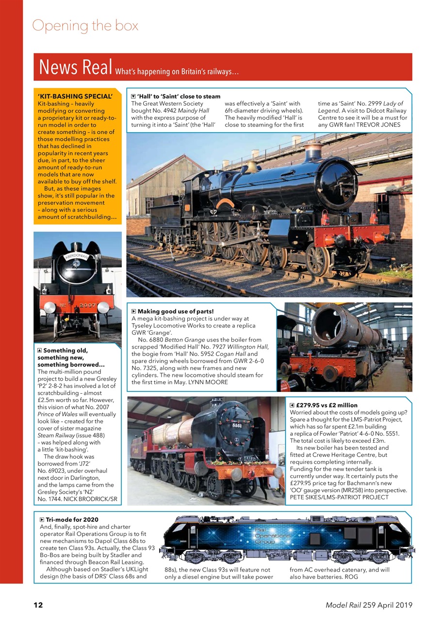 Model Rail Preview Pages