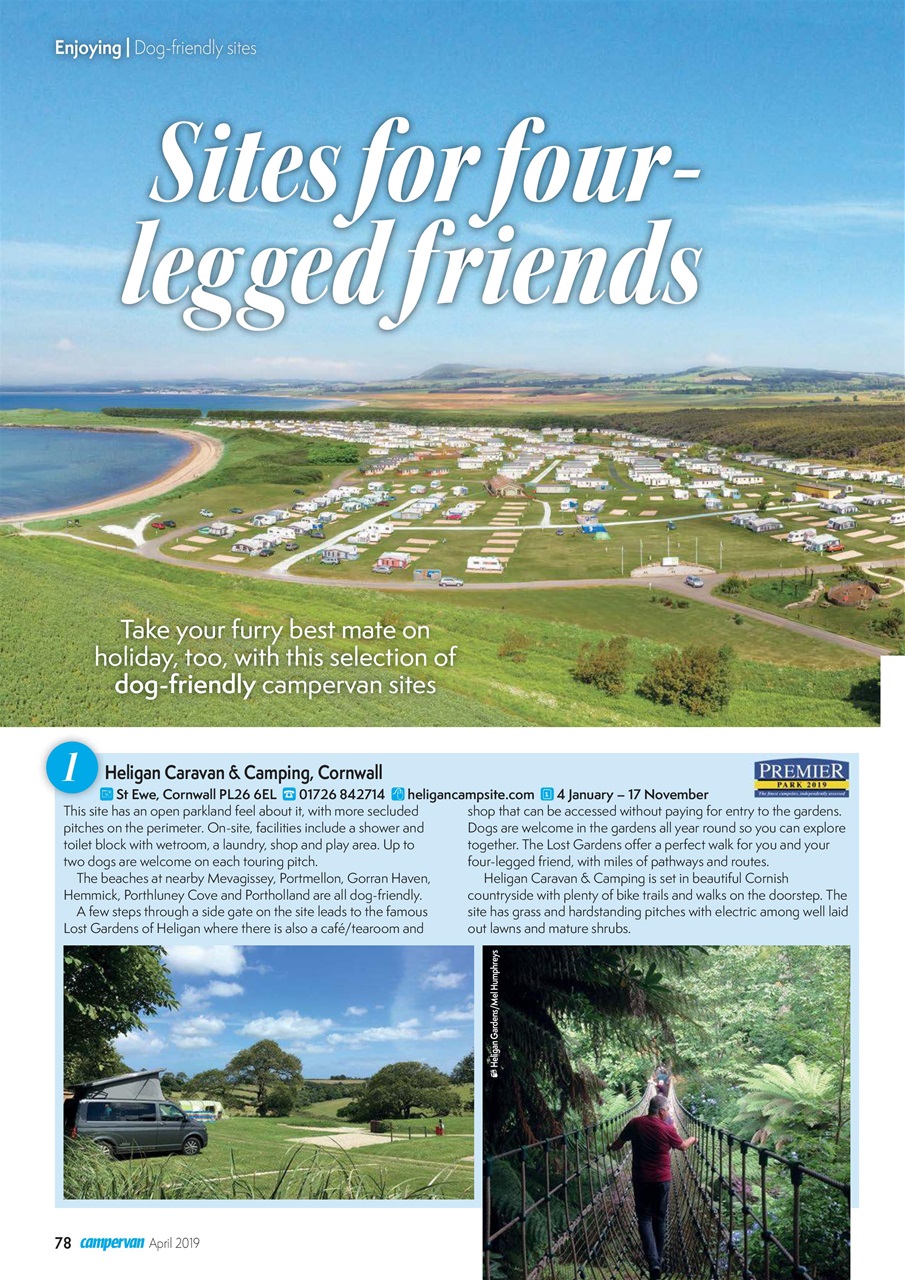 Campervan Preview Pages