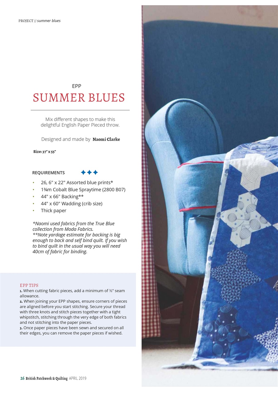 Patchwork and Quilting Preview Pages