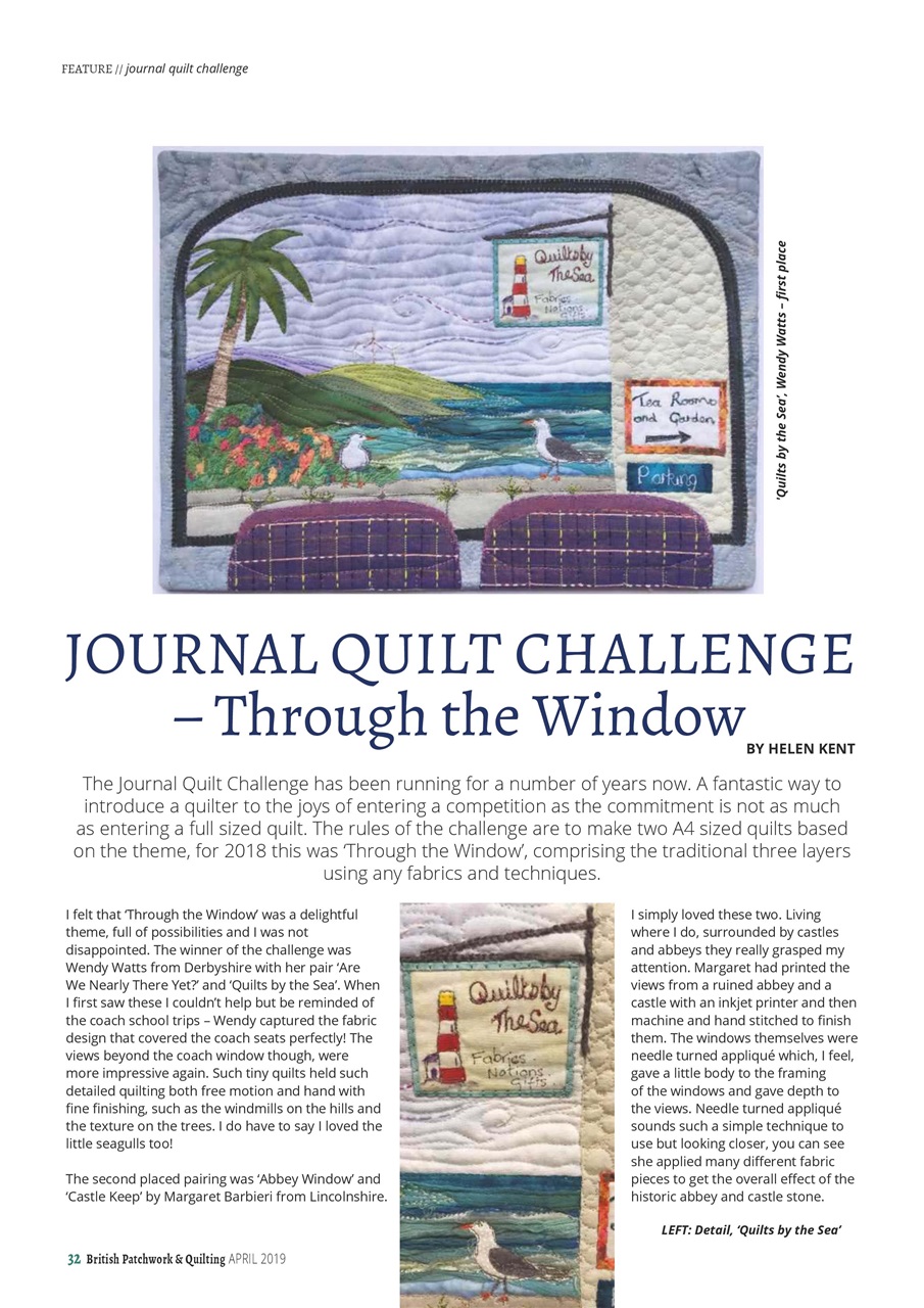 Patchwork and Quilting Preview Pages