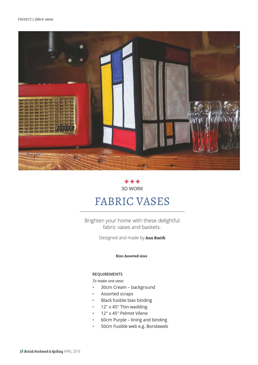 Patchwork and Quilting Preview Pages