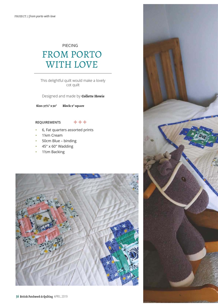 Patchwork and Quilting Preview Pages