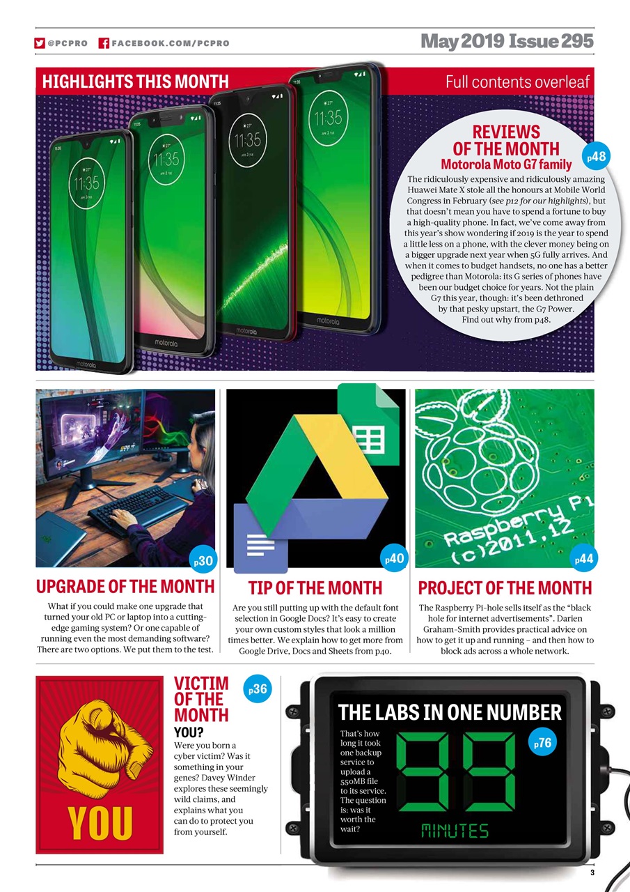 PC Pro Preview Pages