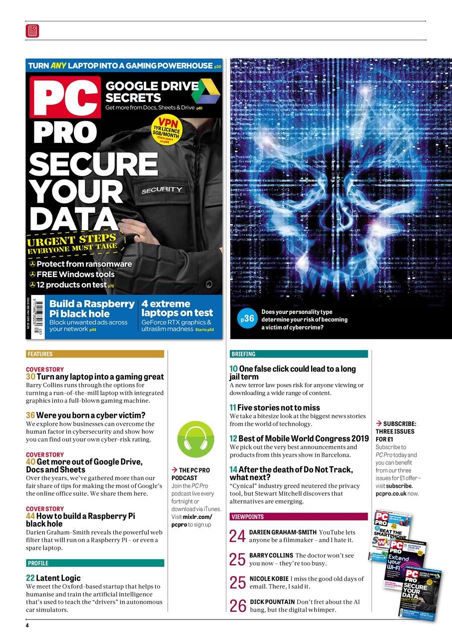 PC Pro Preview Pages