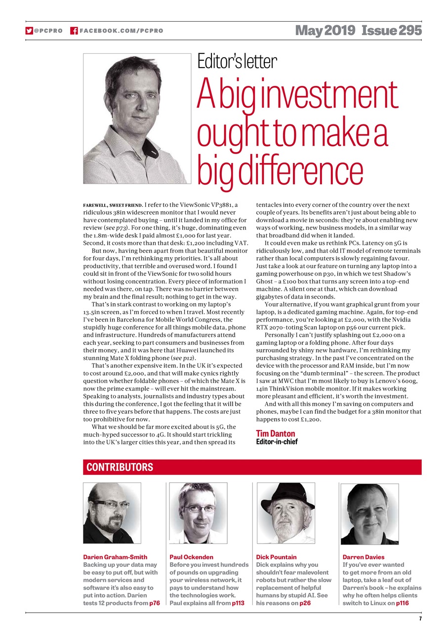 PC Pro Preview Pages