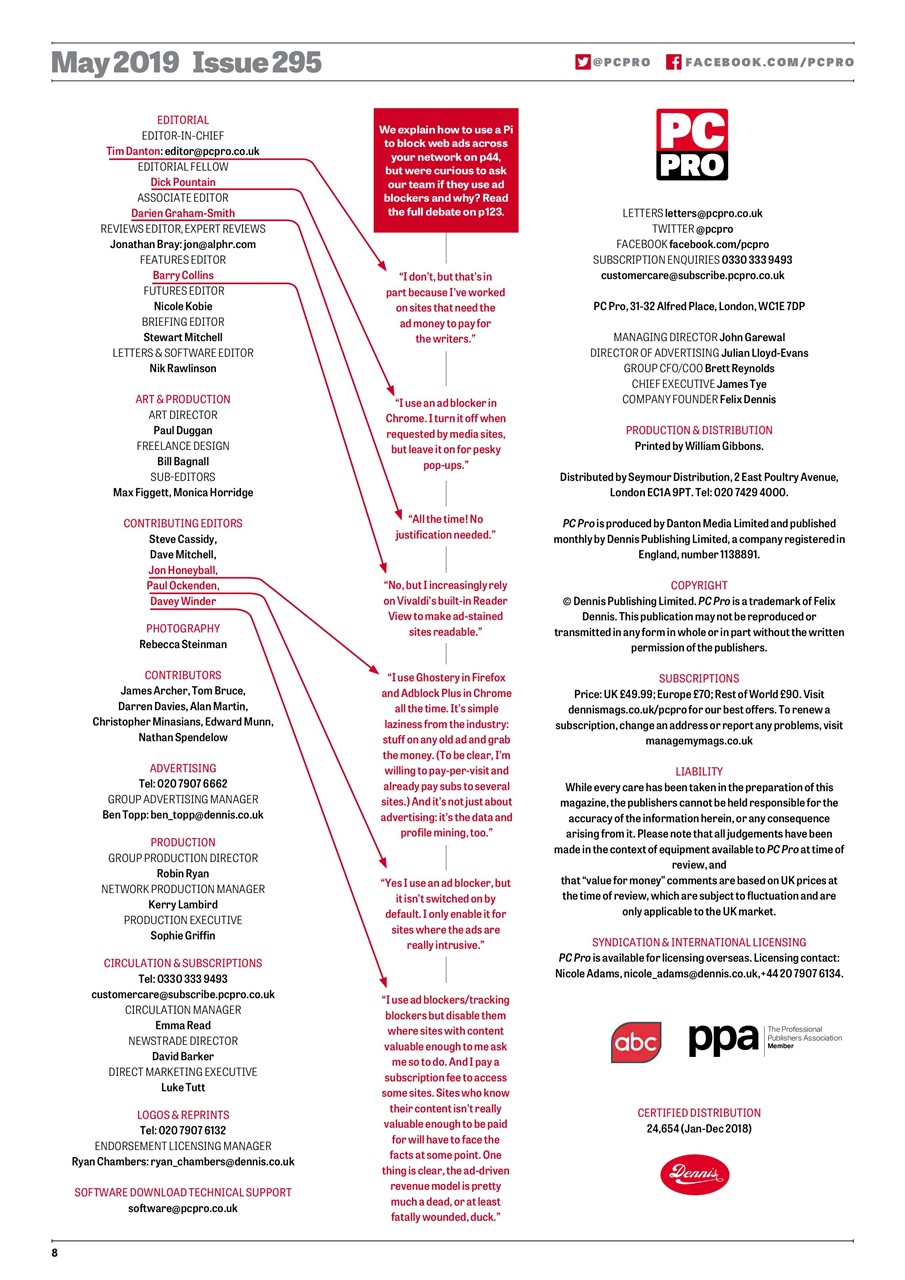 PC Pro Preview Pages