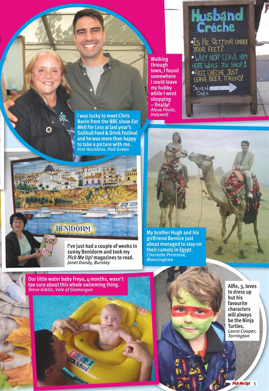 Pick Me Up Preview Pages