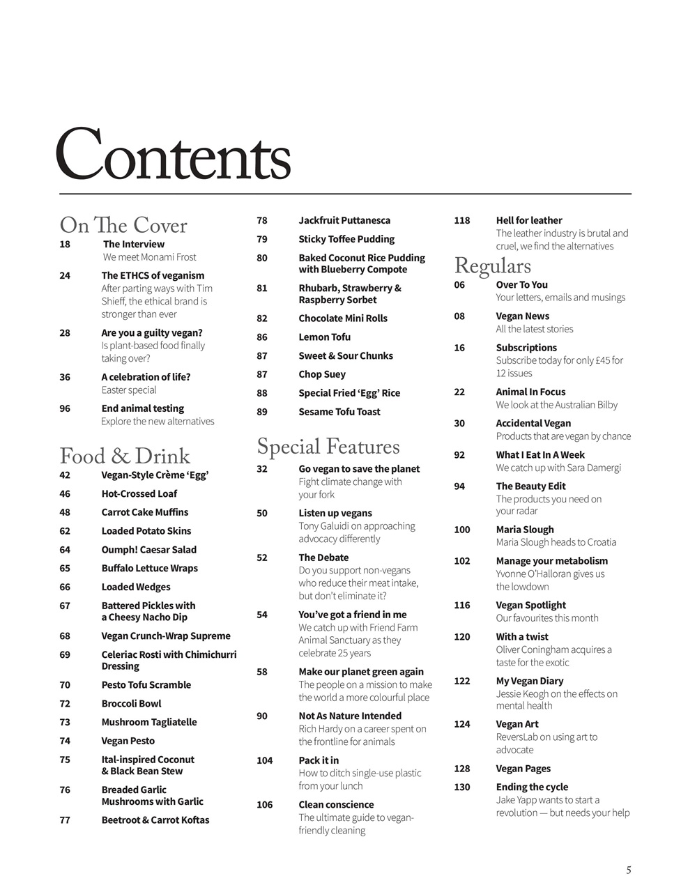 Vegan Life Preview Pages