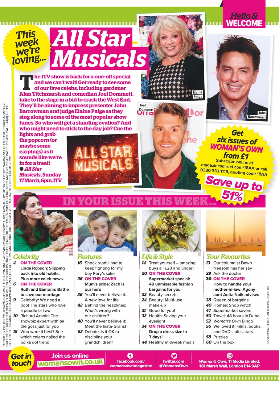 Woman's Own Preview Pages