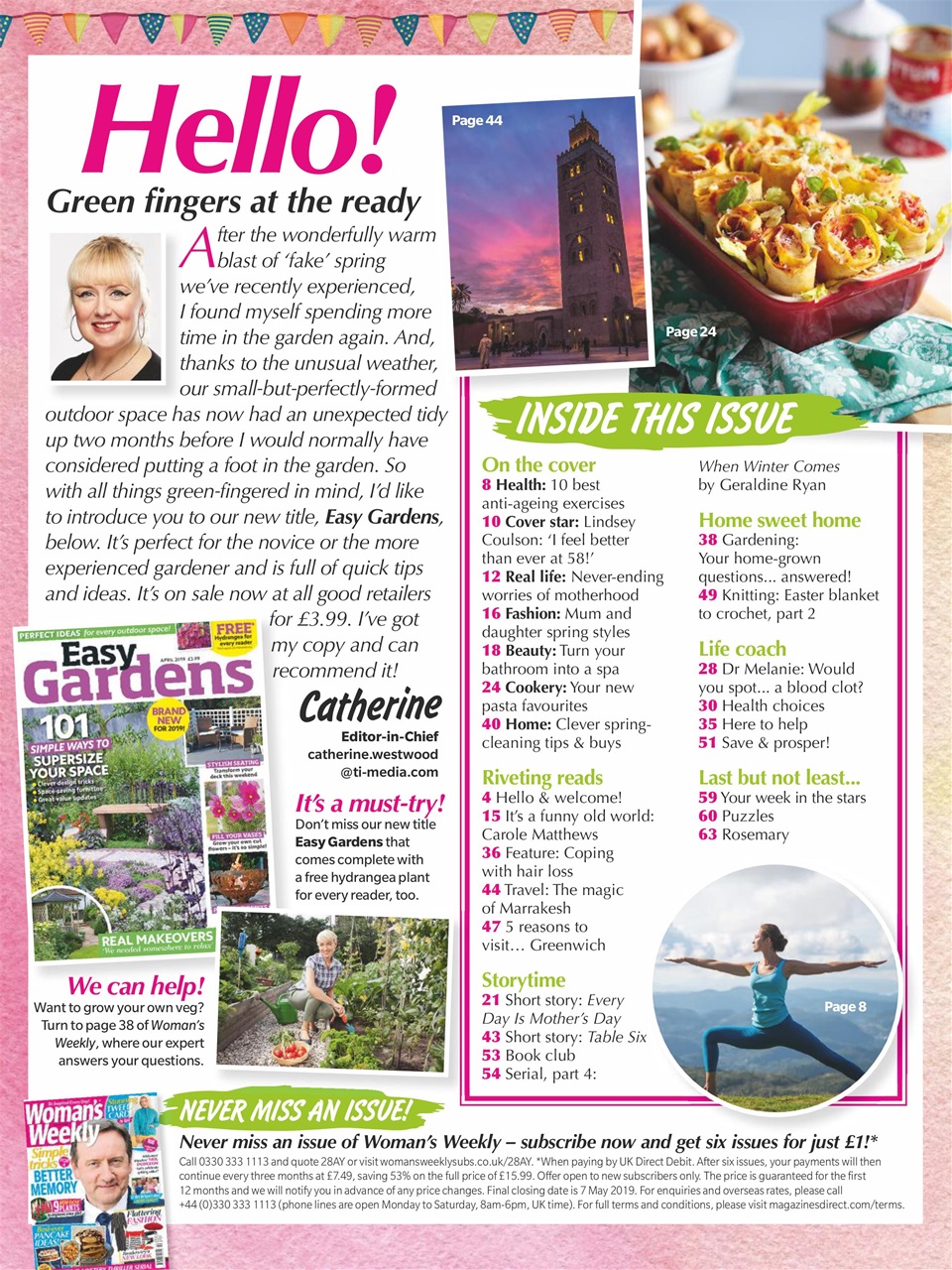 Woman's Weekly Preview Pages