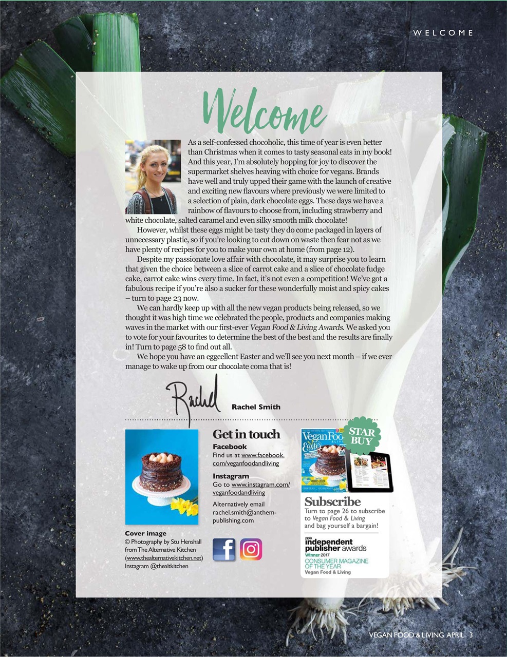 Vegan Food & Living Magazine Preview Pages