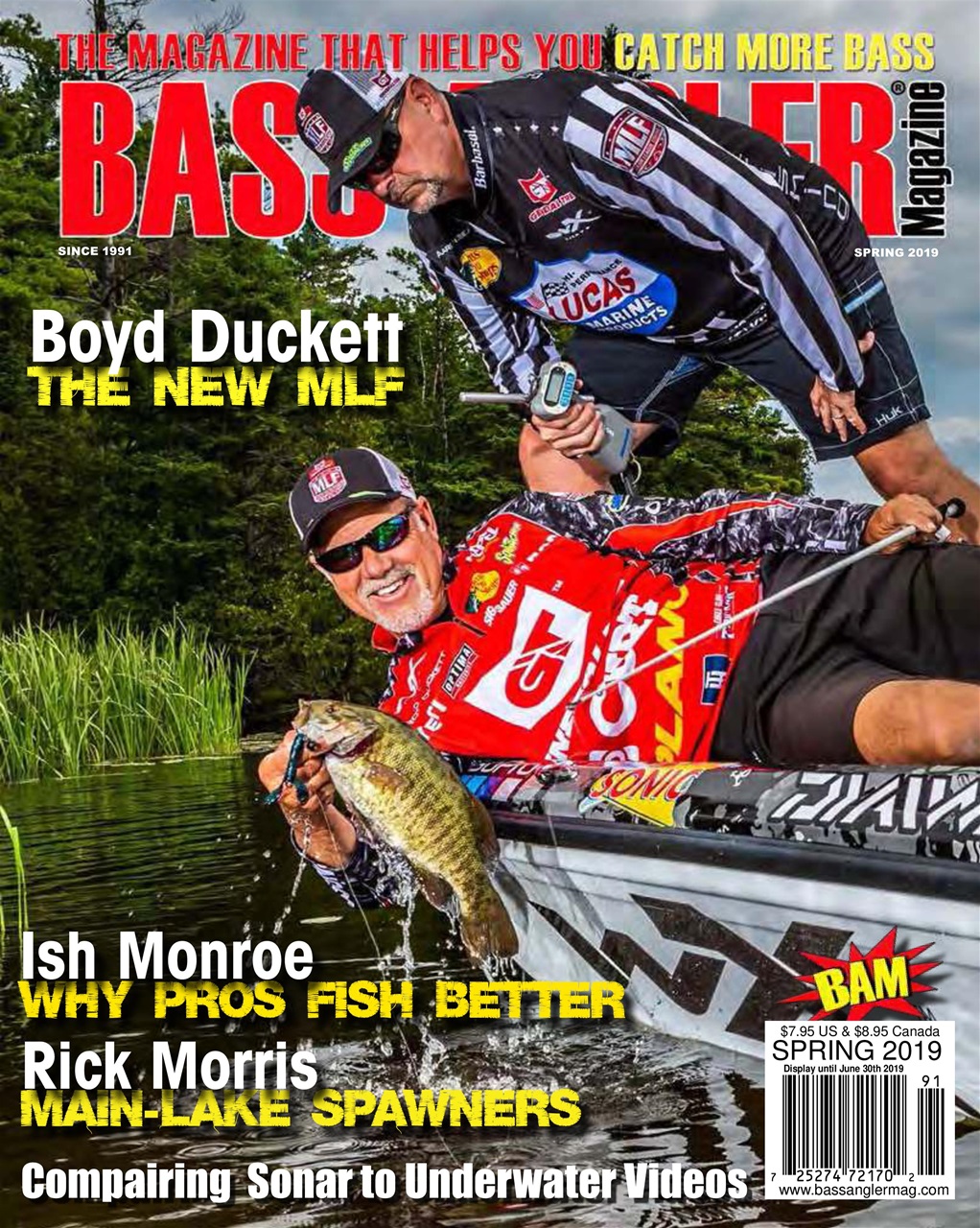 BASS ANGLER MAGAZINE Preview Pages